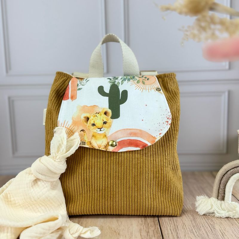 Sac à dos d'enfant - Motifs Savane