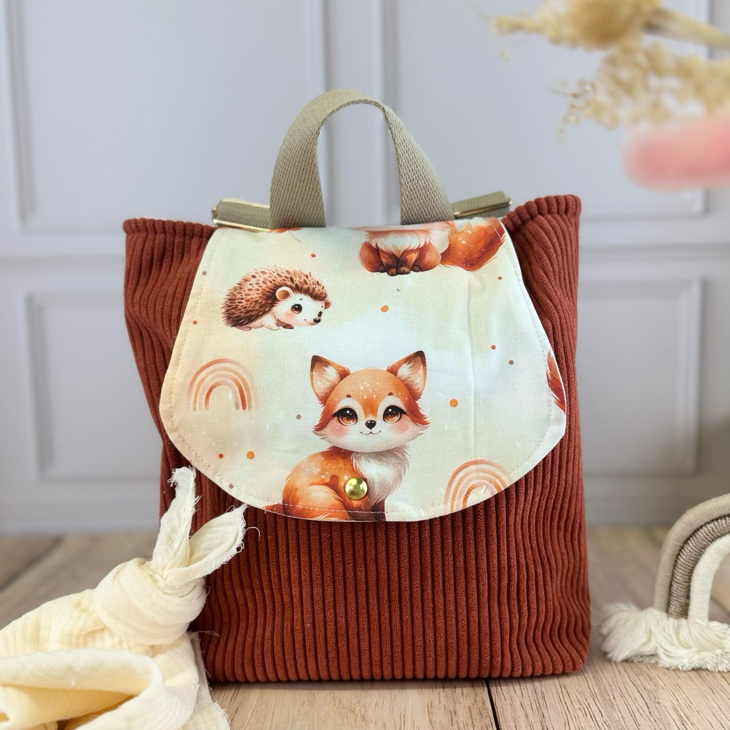Sac à dos d'enfant - Motifs Renard