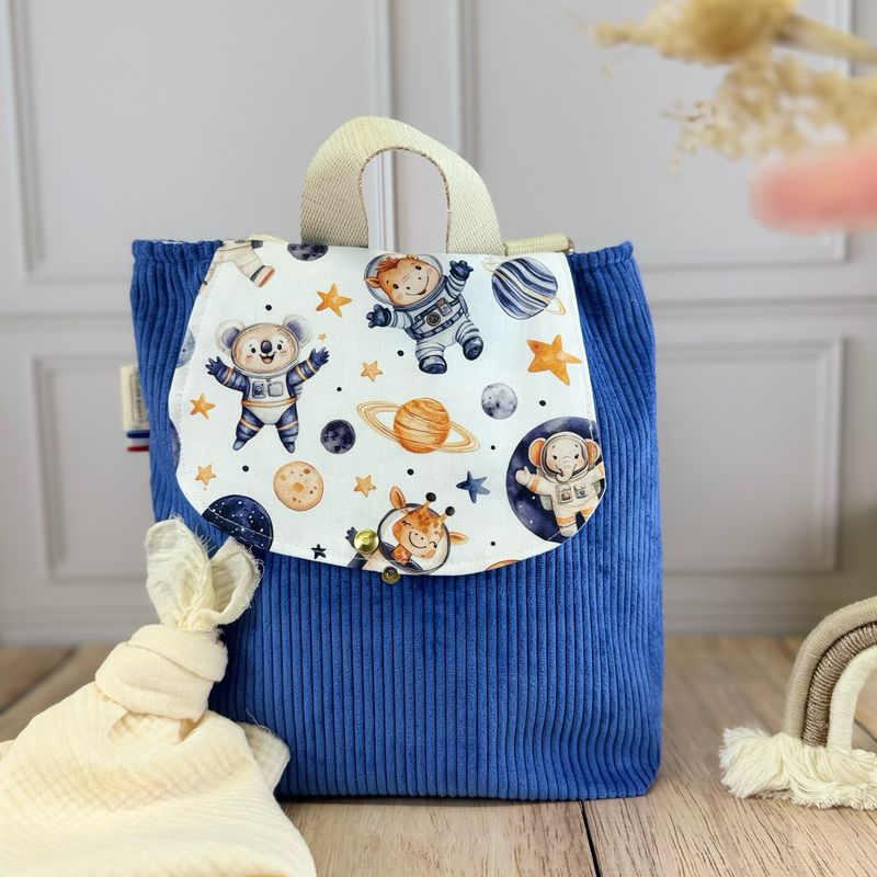 Sac à dos d'enfant - Motifs Espace, Cosmonaute