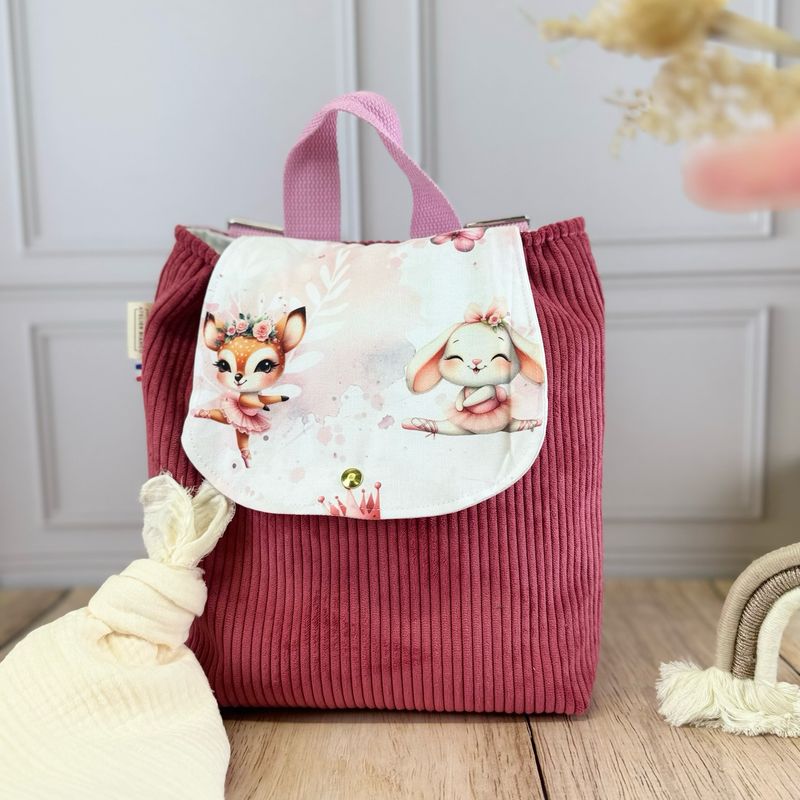 Sac à dos d'enfant - Motifs Animaux danseurs
