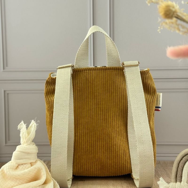 Sac à dos d'enfant  - Motifs Savane beige
