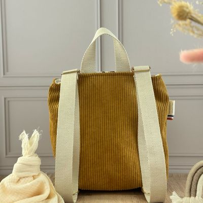 Sac à dos d'enfant  - Motifs Savane beige