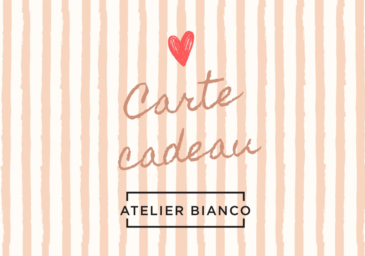 Carte cadeau numérique Atelier Bianco