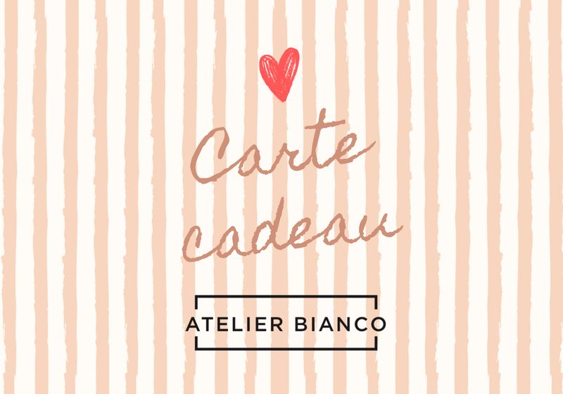 Carte cadeau numérique Atelier Bianco