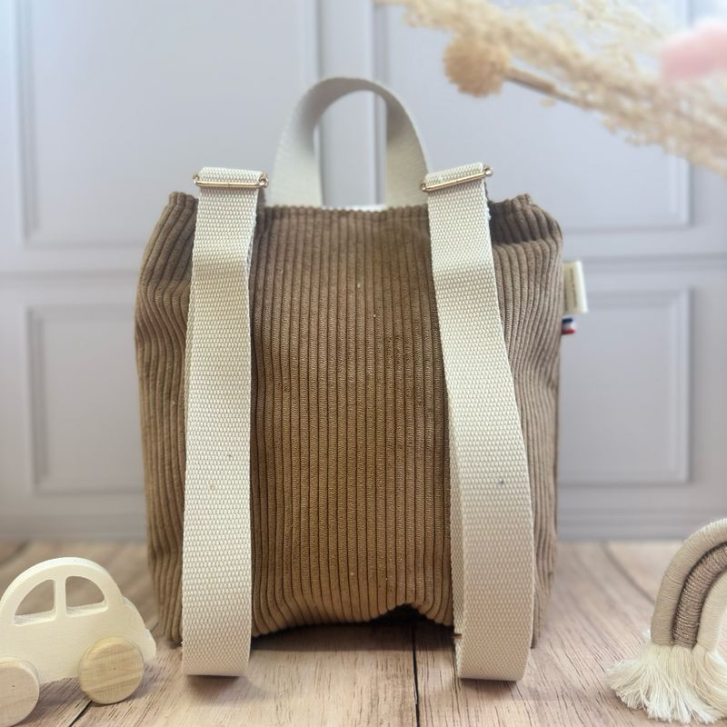 Sac à dos d'enfant - Motifs Ourson vintage