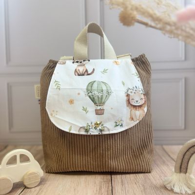 Sac à dos d'enfant - Motifs Animaux de la jungle