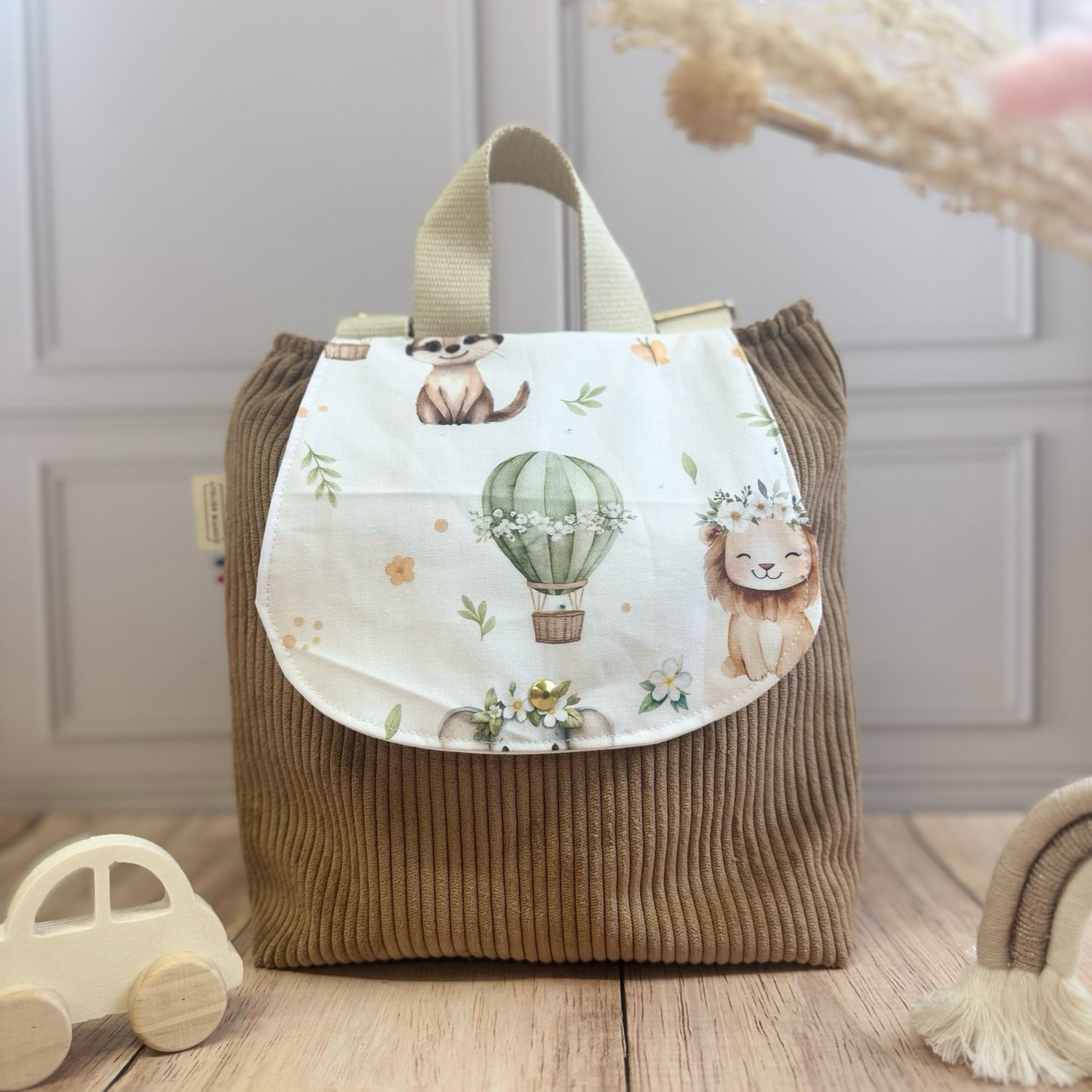 Sac à dos d'enfant - Motifs Animaux de la jungle Sac à dos d'enfant - Motifs Animaux de la jungle