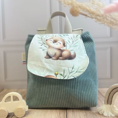 Sac à dos d'enfant - Motifs Loutres Sac à dos d'enfant - Motifs Loutres