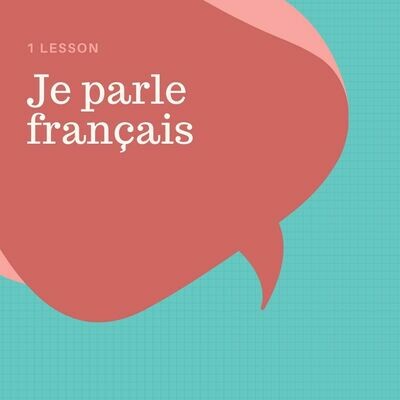 1 French language lesson online