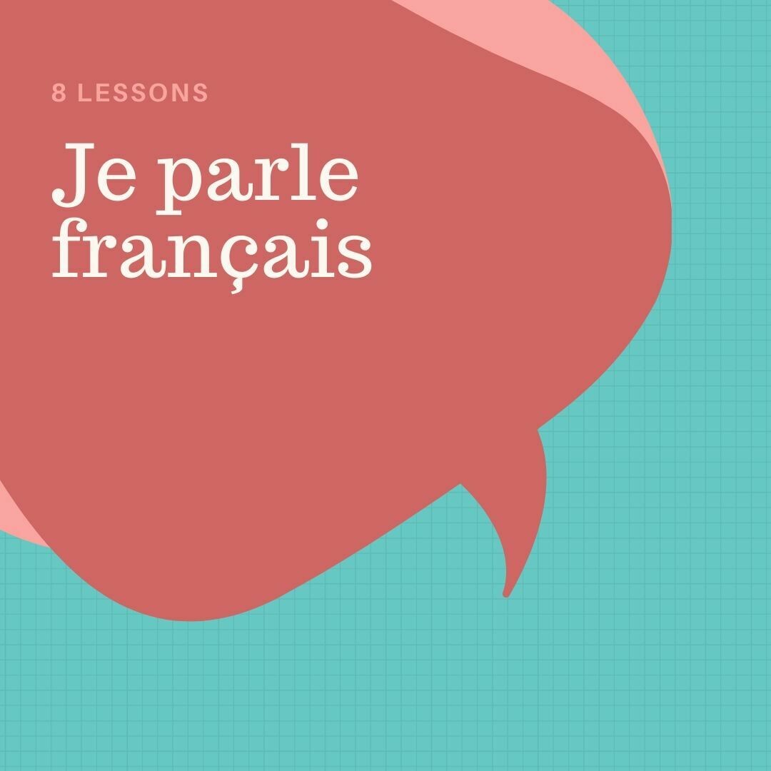 8 lessons pack French language online