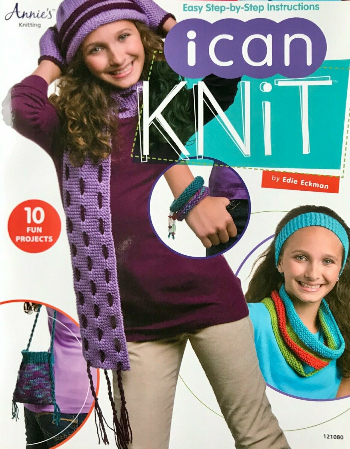 I can Knit. Knitting Project book. Fun wear