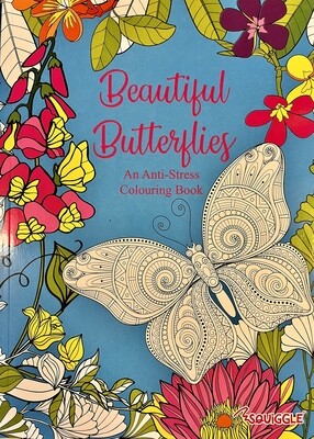 Beautiful Butterflies Anti-Stress Mindfulness Colouring