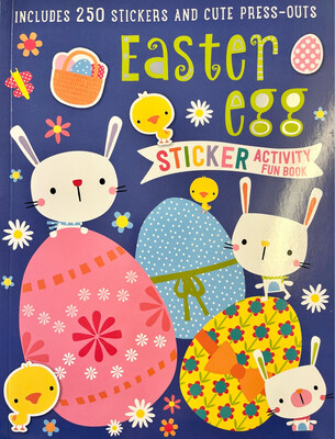 Easter Egg Sticker Activity Fun Book