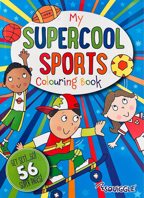 My Supercool Sports Colouring Book