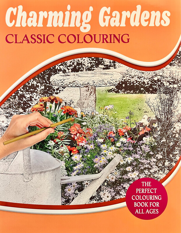 Charming Gardens Classic Colouring