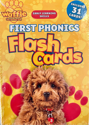 Waffle The Wonder Dog: First Phonics Flash Cards