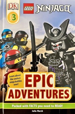 DK Level 3: Lego Ninjago Epic Adventures