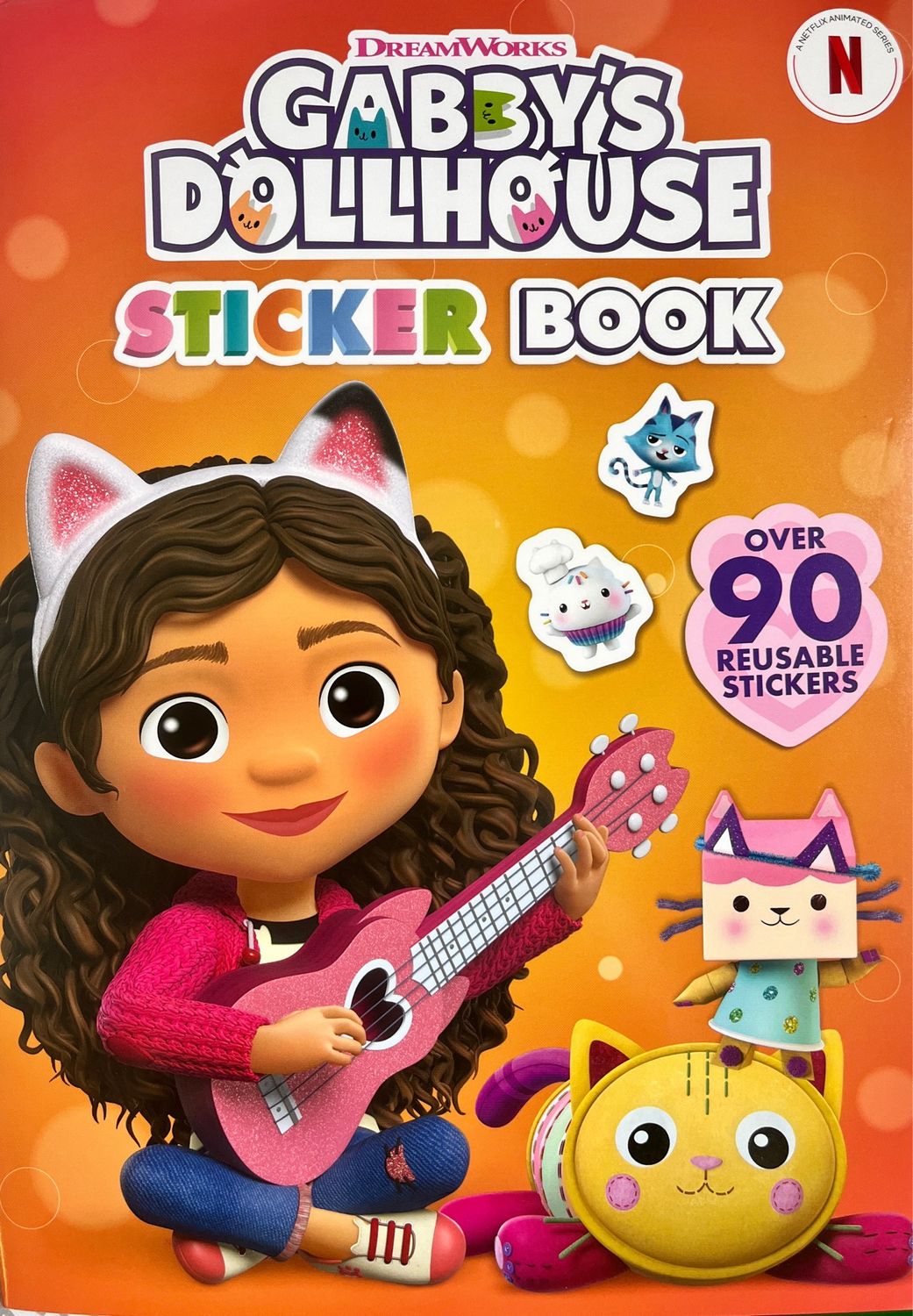 Gabby’s Dollhouse Colouring & Sticker Book