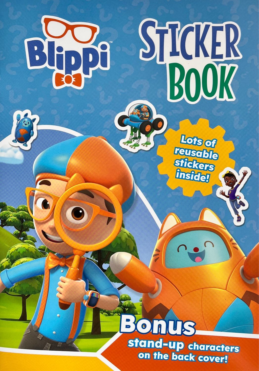 Blippi Colouring & Sticker Book