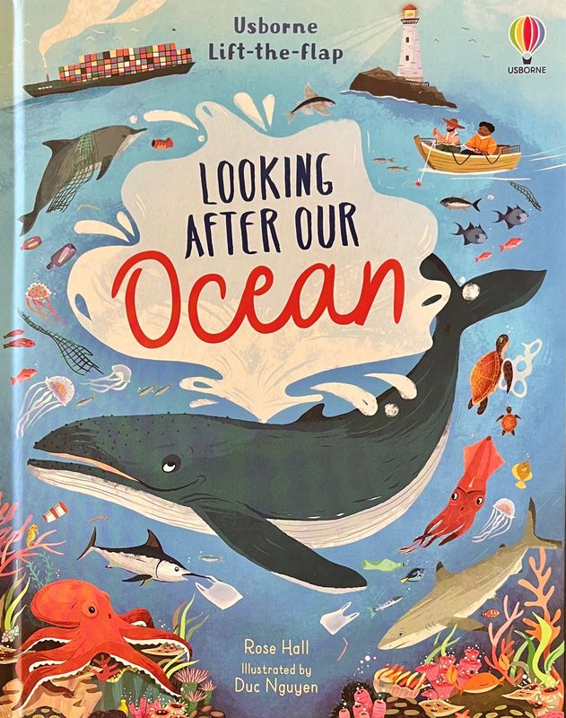 Usborne Lift-the-Flap Looking After Our Ocean