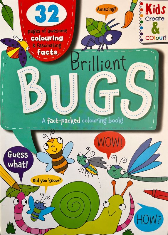 Brilliant Bugs Colouring Book