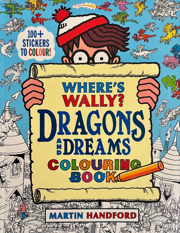 Where’s Wally? - Dragons And Dreams Colouring Book
