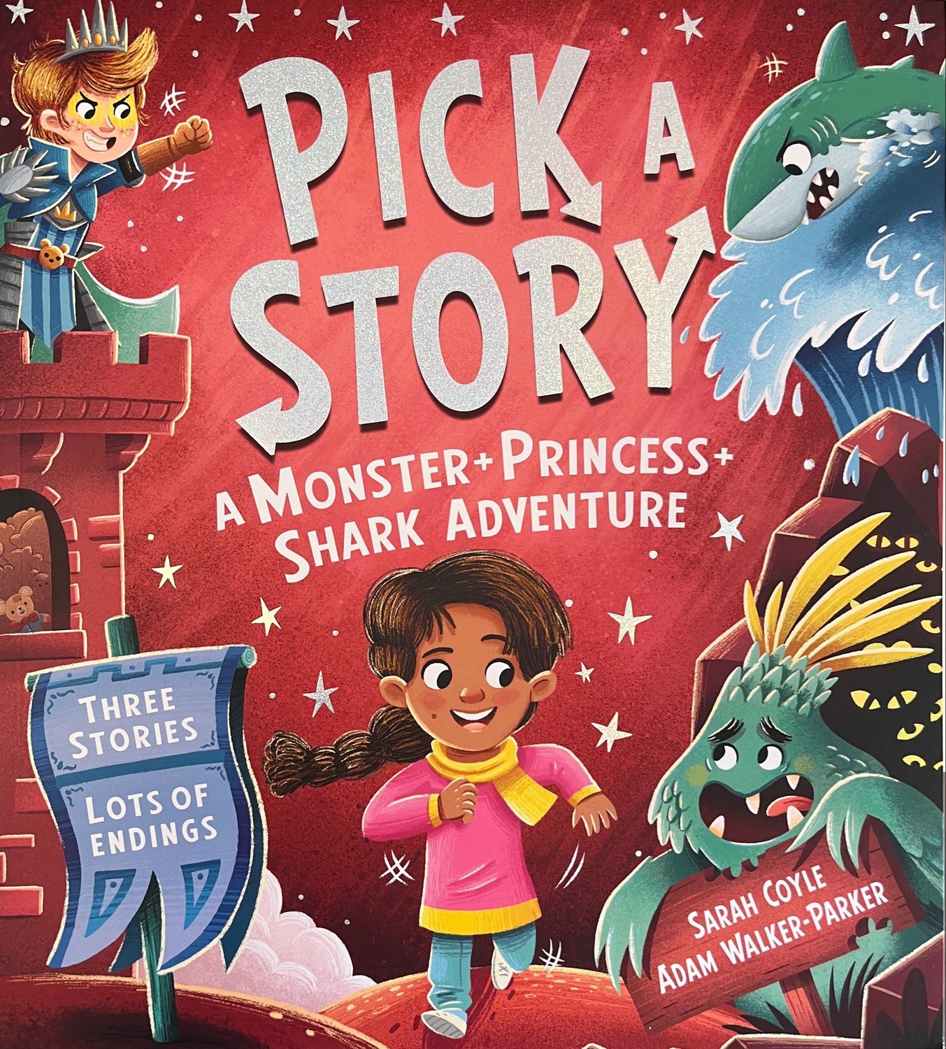 Pick A Story - A Monster + Princess + Shark Adventure