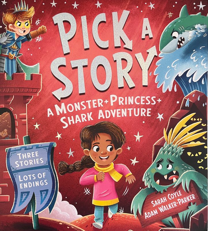 Pick A Story - A Monster + Princess + Shark Adventure