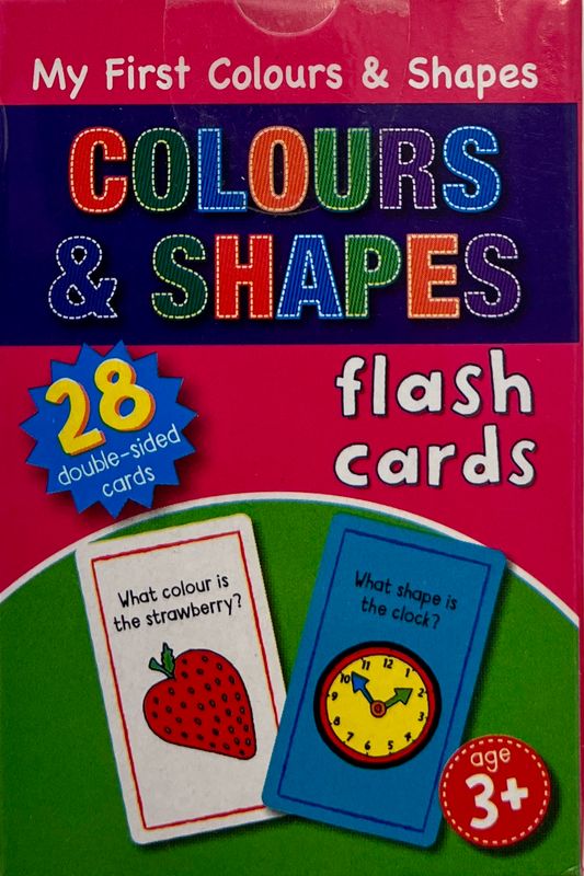Colours & Shapes Flash Cards