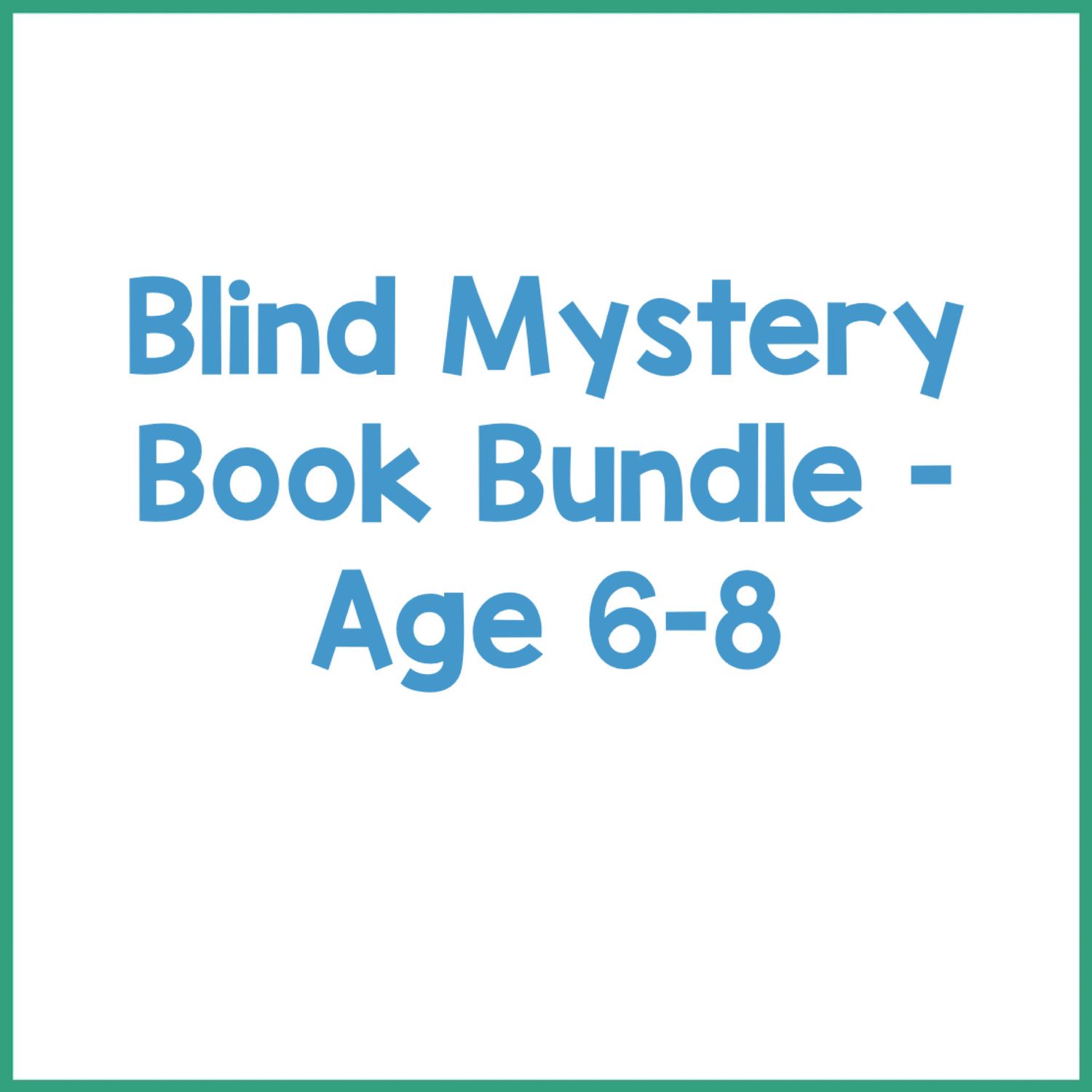 Blind Mystery Book Bundle - Age 6-8
