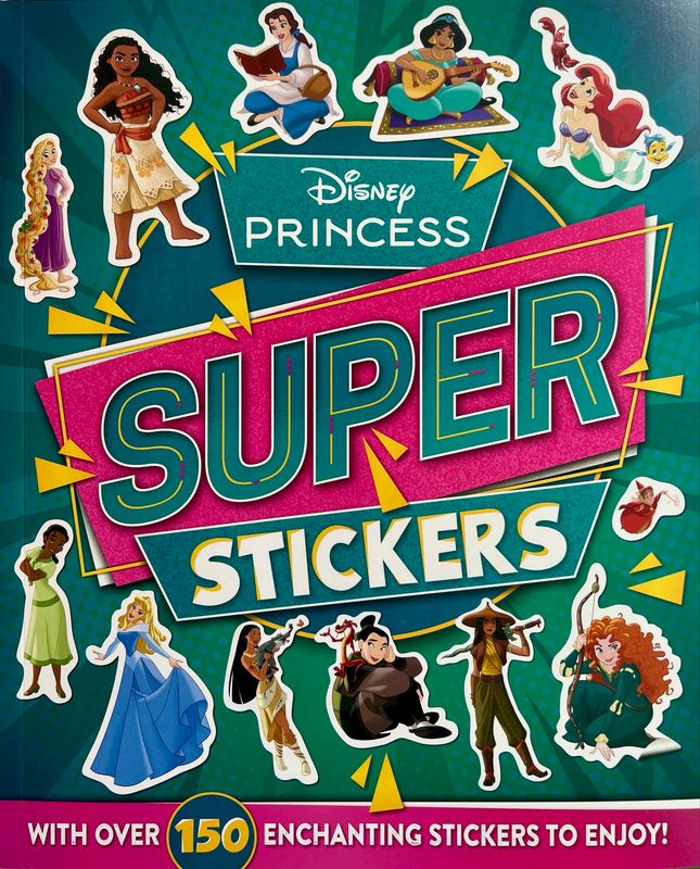 Disney Princess Super Stickers Disney Princess Super Stickers