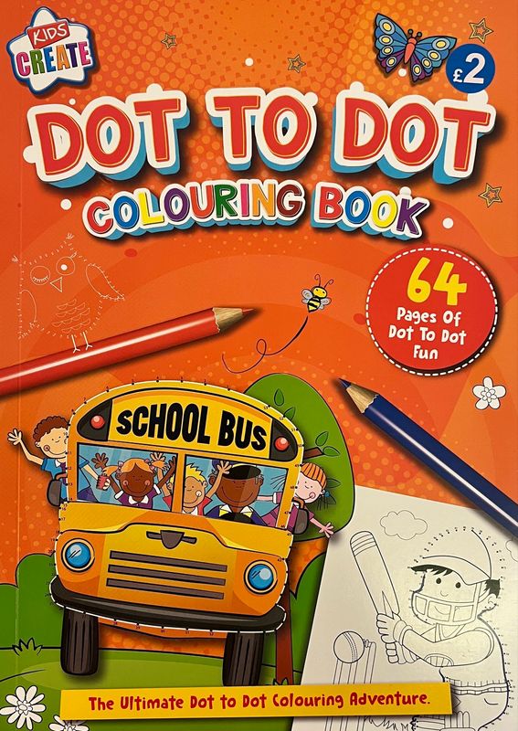 Dot To Dot Colouring Book Dot To Dot Colouring Book