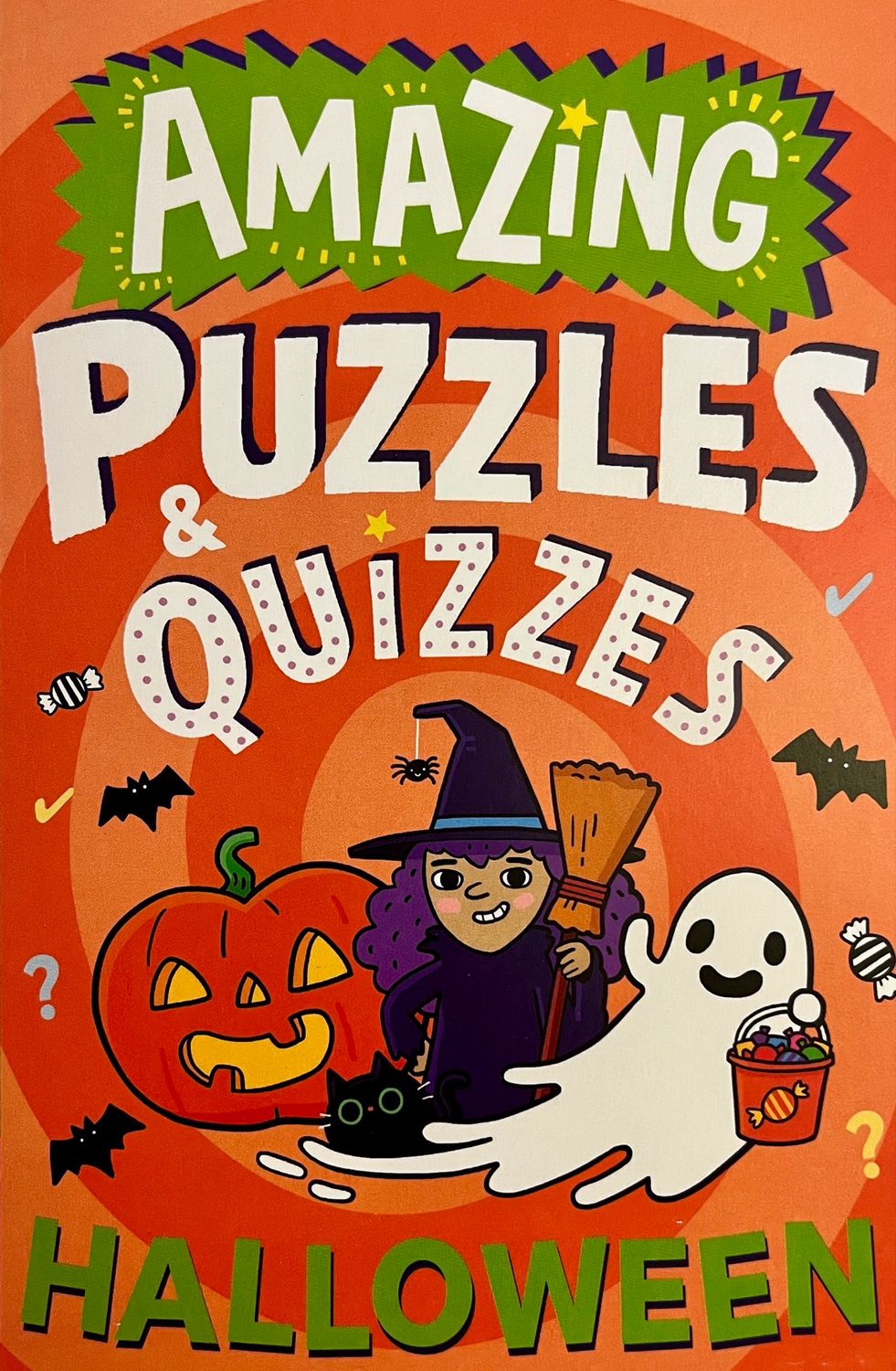 Amazing Puzzles & Quizzes Halloween