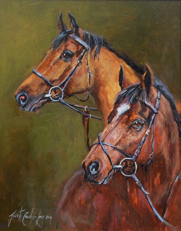 Tiger Roll and Red Rum (20x16ins)
