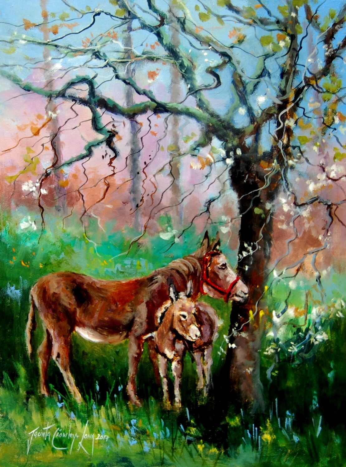 The Spring Foal (18x14 ins)
