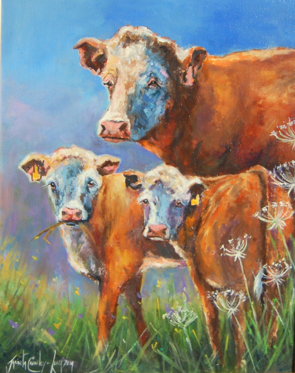 Double Trouble! (20x16ins)