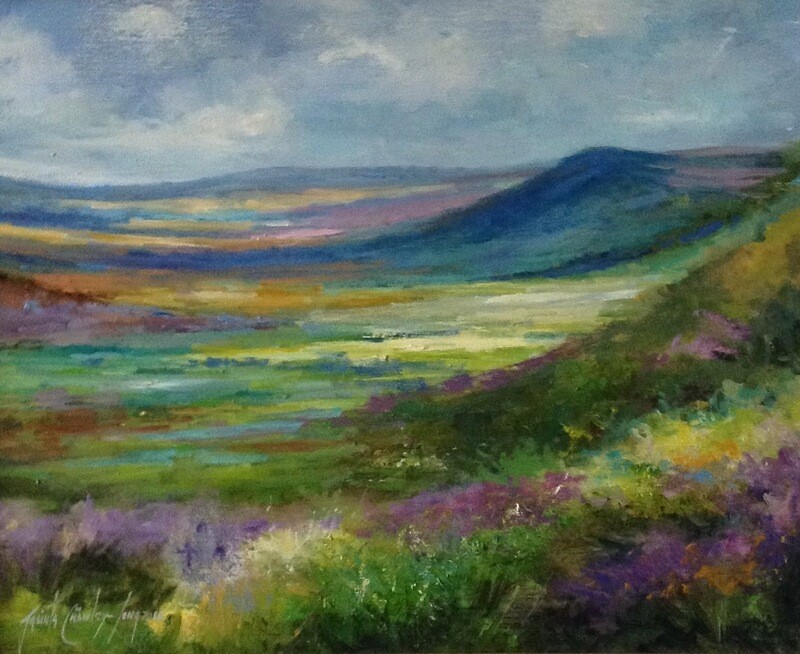 Scent of Heather, Mount Leinster (16 x 20")