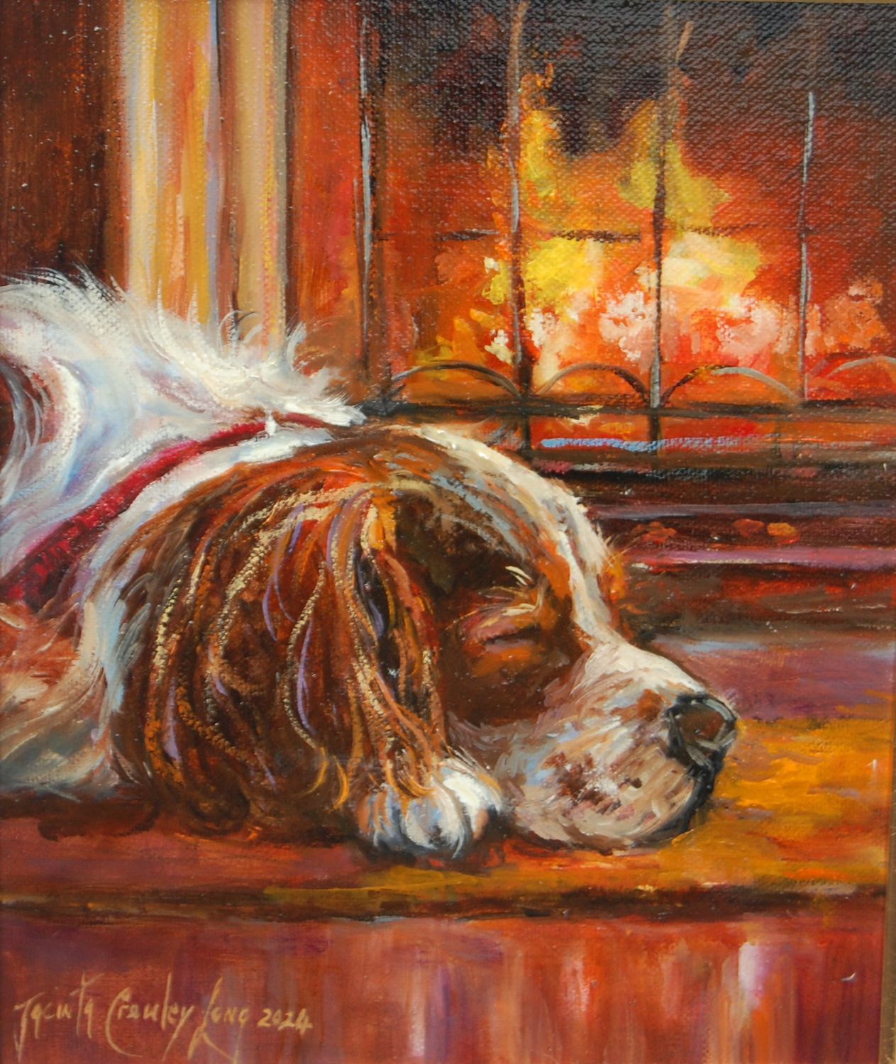 Fire Dog (12 x 10 inches)