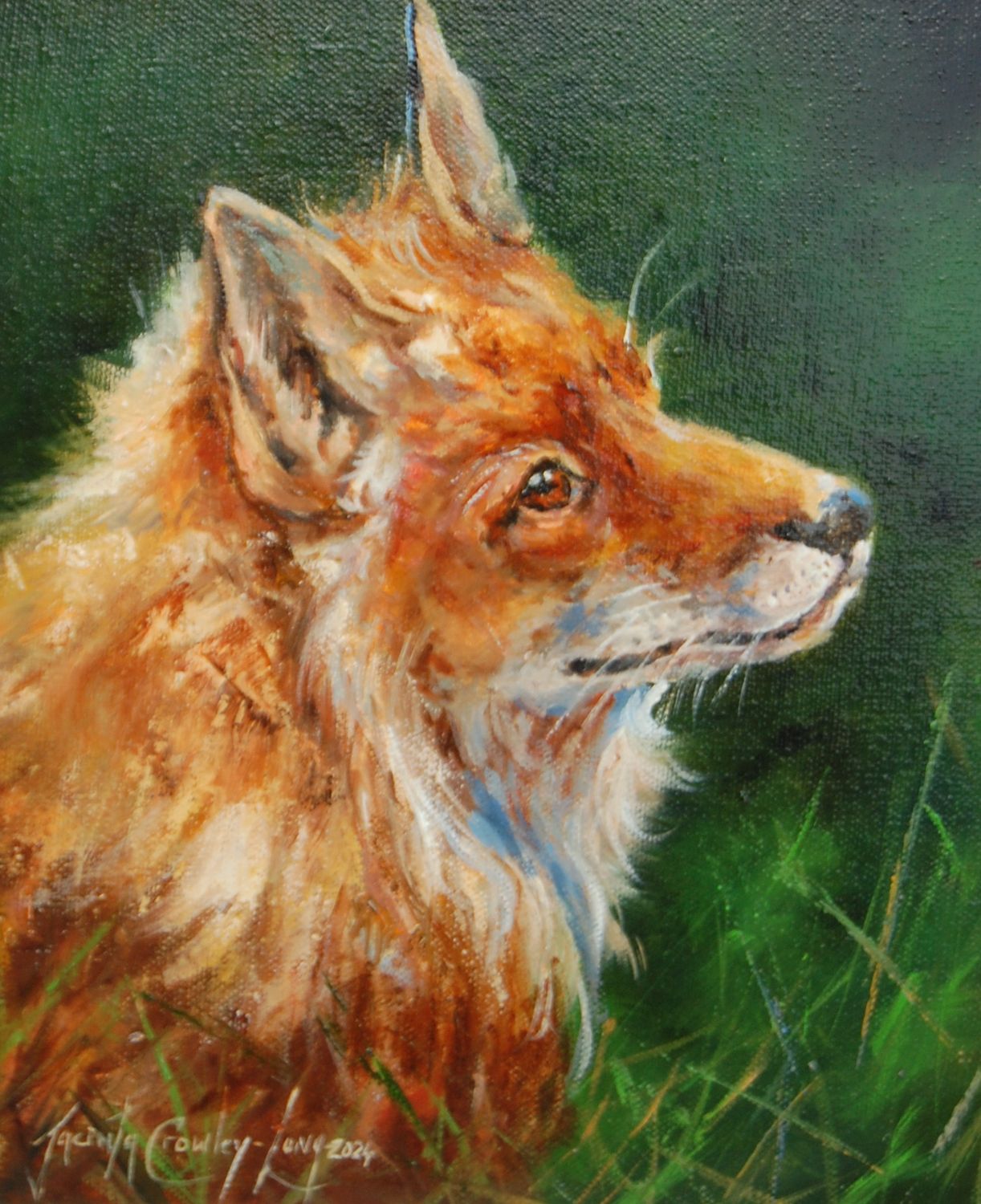 Head of Security (12 x 10 inches)
