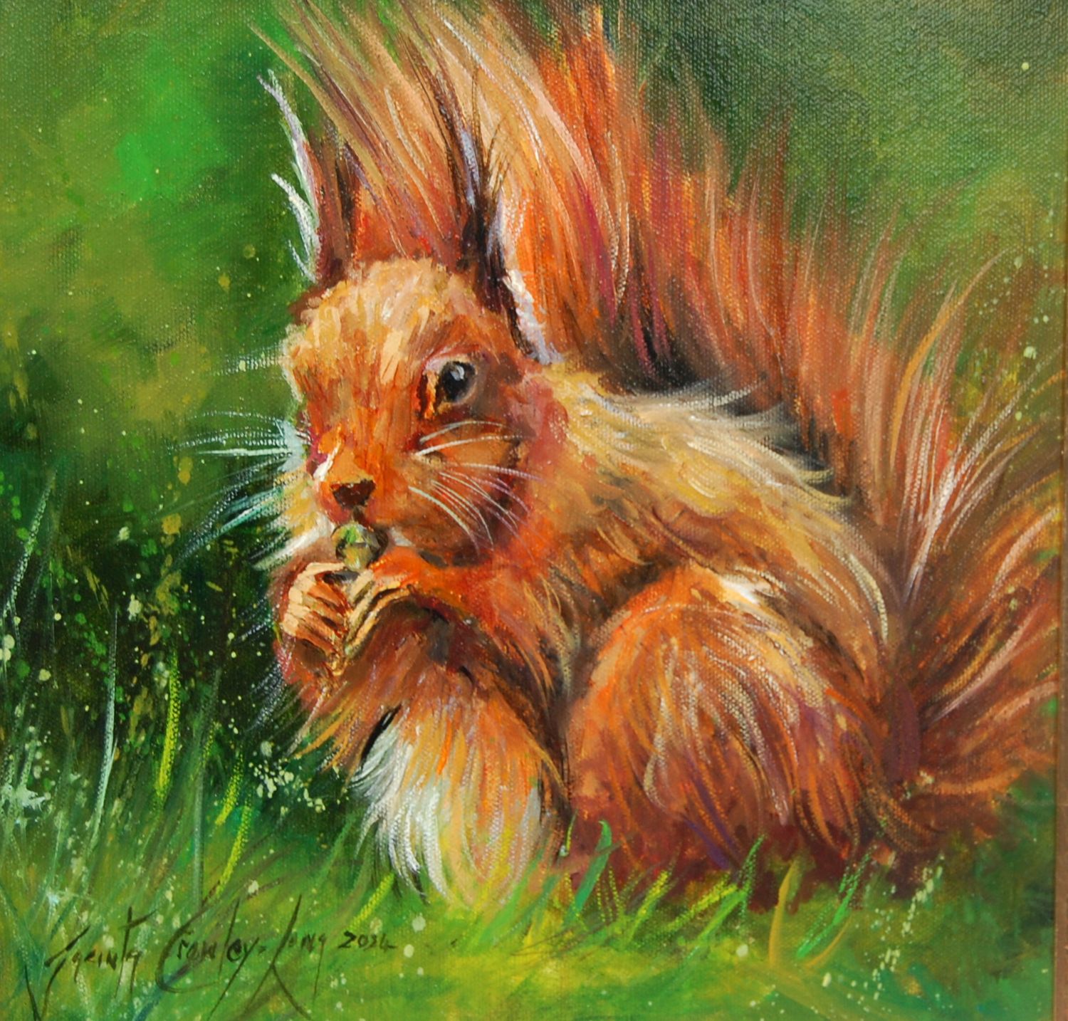 A Tough Nut to Crack (12 x 12&quot;)