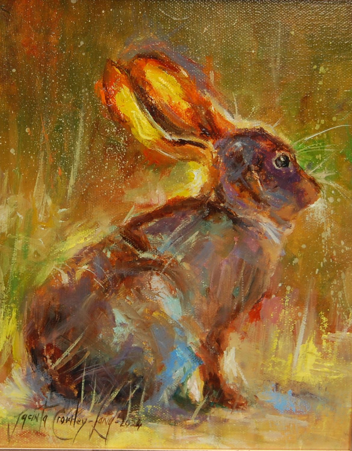 Hare Brained Scheme (12 x 10 inches)