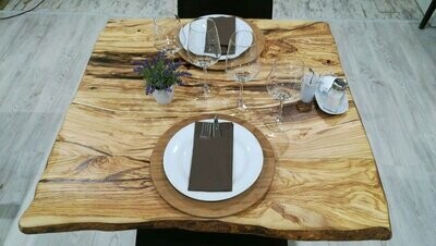Plateau table restaurant olivier 70 x 70
