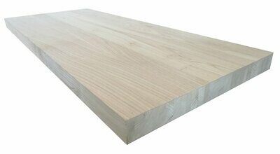 Panneau bois massif châtaignier 100 x 50 x 5 cm