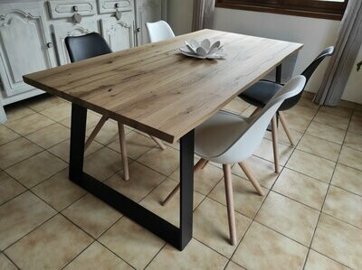 Plateau table chêne vieilli 240 x 100 x 4 cm