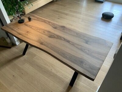 Plateau table noyer 160 x 80 x 4 cm