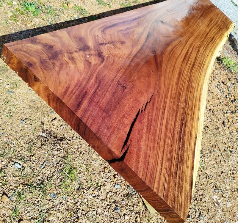 Planche bois exotique 274 x 67 x 6 cm