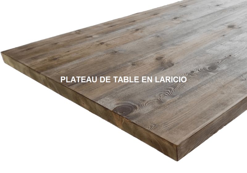 Plateau de table bois massif sur mesure | Configurez votre plateau de remplacement en ligne Remplacement plateau de table abîmé. Plateau de table en bois sur mesure.