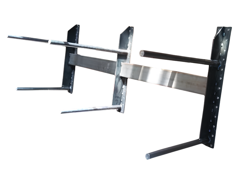 Support mural invisible pour plan de travail de salle de bains suspendu en bois, idéal charges lourdes et étagère inférieure.