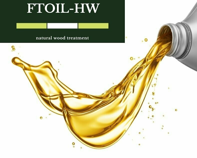Huile de protection FTOIL-HW spécialement développée pour la protection et l'entretien des bois durs et exotiques.