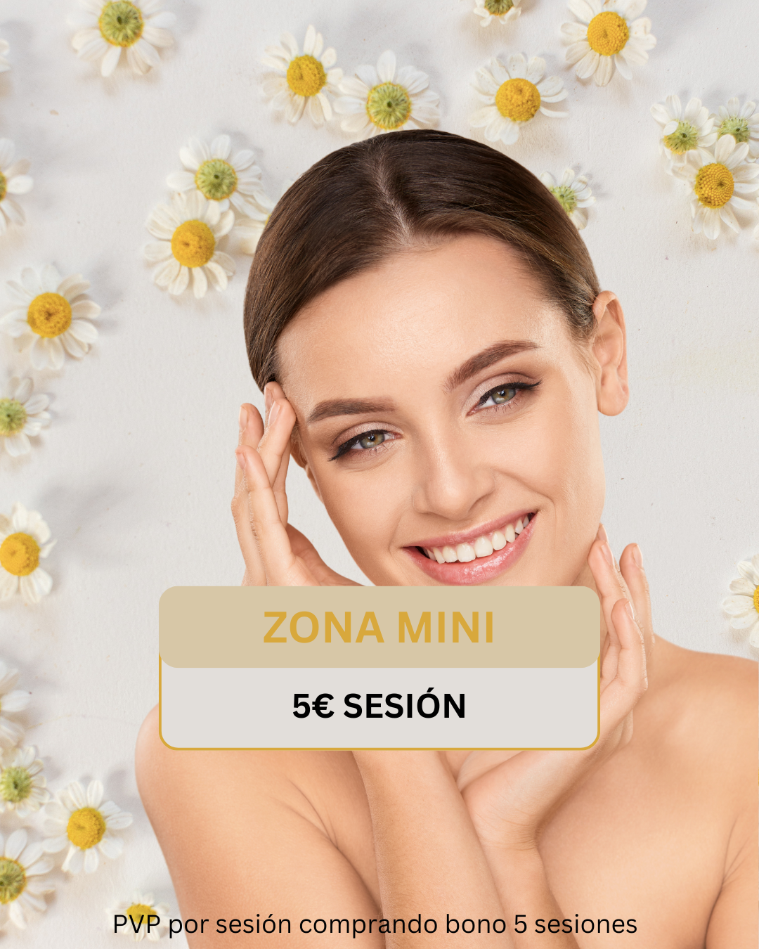 5 SESIONESDE DEPILACIÓN LÁSER ZONA MINI